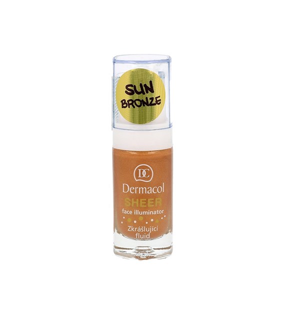 DERMACOL rozświetl. SHEER FACE ILLUMINATOR #Sun Br