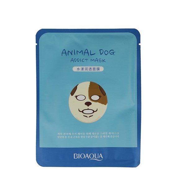 BIOAQUA maska ANIMAL DOG ADDICT MASK