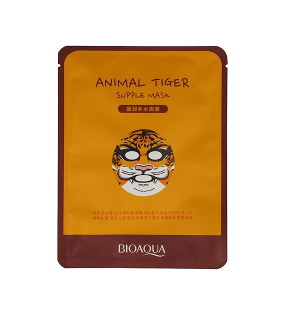 BIOAQUA maska ANIMAL TIGER SUPPLE MASK