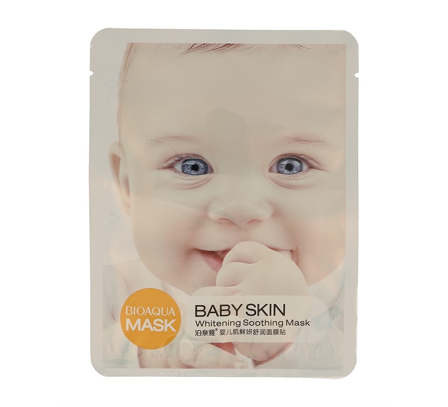 BIOAQUA maska BABY SKIN WHITENING SOOTHING MASK