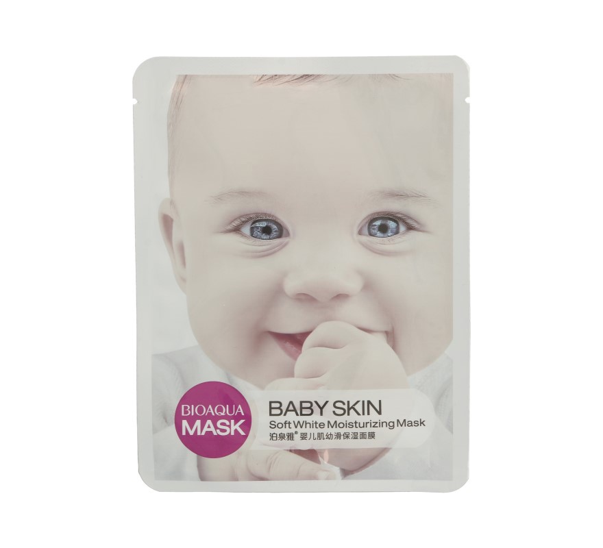 BIOAQUA maska BABY SKIN SOFT WHITE MOISTUR. MASK