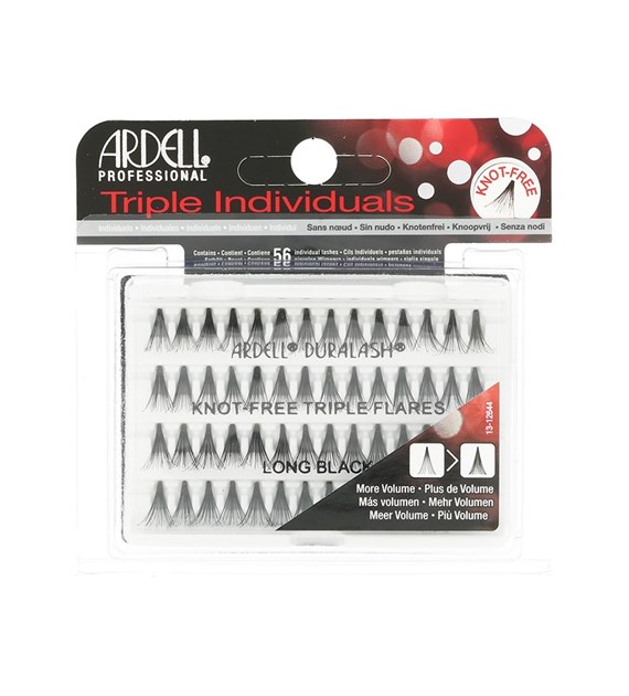 ARDELL kępki TRIPLE INDIVI. KNOT-FREE #Long Black