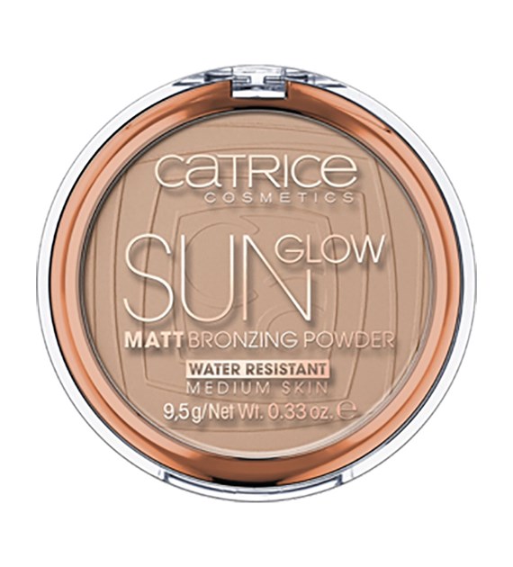 CATRICE puder brązujący SUN GLOW MATT BRONZ #030