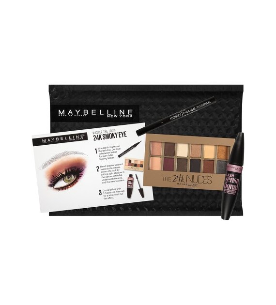 MAYBELLINE zestaw MEGA MASCARA MAKEUP KIT