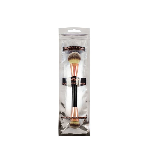 MUR pędzel dwustronny BRUSH FLEX #02 Highlight and