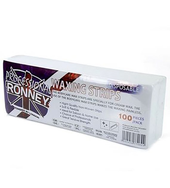 RONNEY paski do depilacji WAXING STRIPS 100pcs