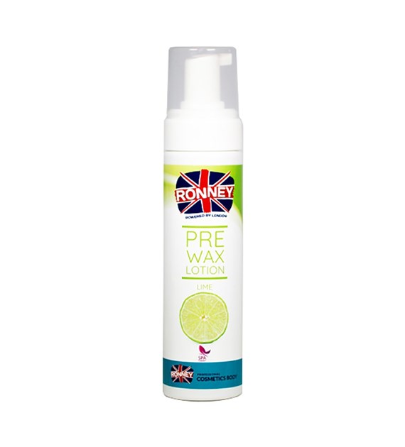 RONNEY pianka przed depilacją PRE WAX LOTION LIME