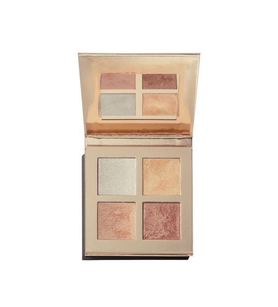 MUR paleta rozświetlaczy FACE QUAD #Incandescent