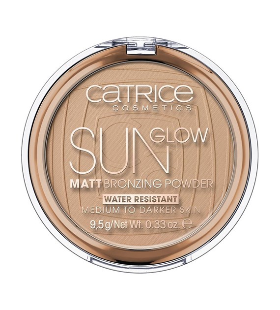 CATRICE puder brązujący SUN GLOW MATT BRONZ #035