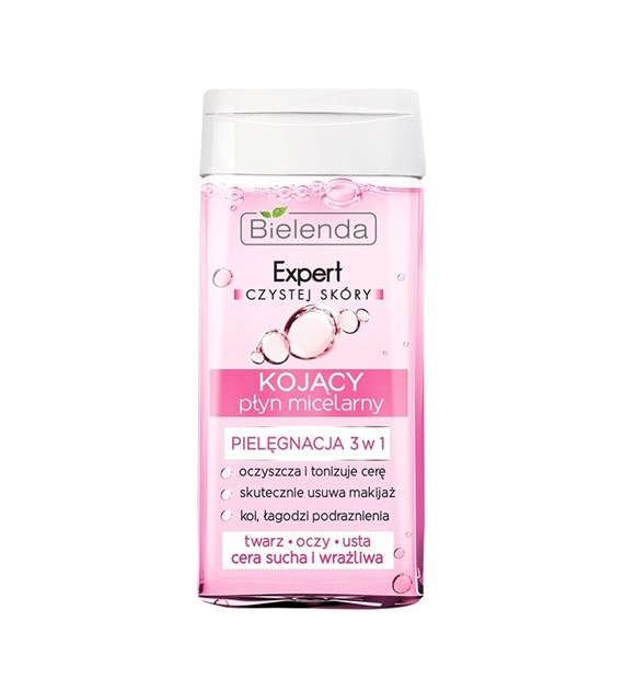 BIELENDA płyn micelarny 3w1 30ml #Kojący