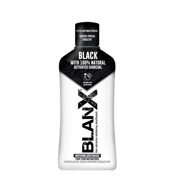 BLANX płyn do płukania jamy ustnej CHARCOAL 500ml