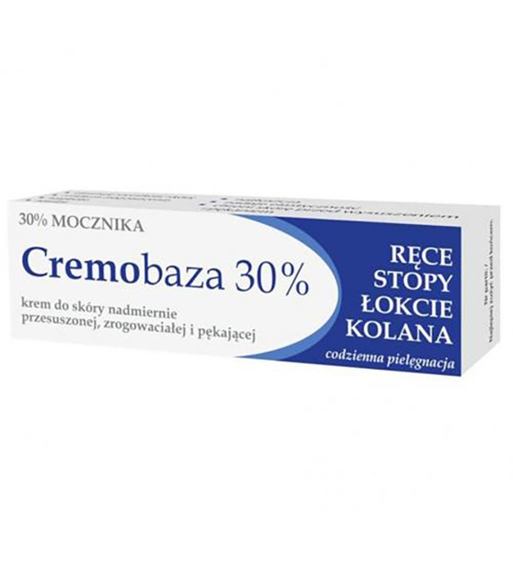 CREMOBAZA 30% krem zmiękczający z mocznikiem 30g