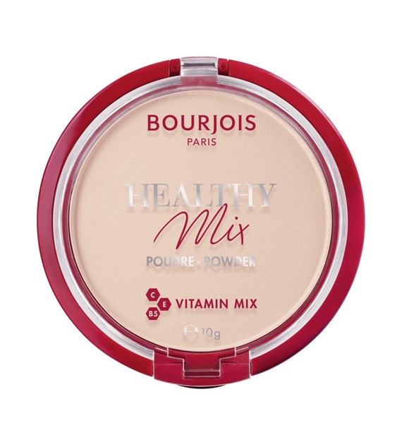 BOURJOIS puder prasowany HEALTHY MIX #01 Porcelain