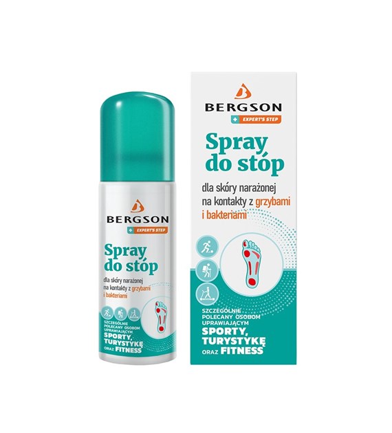 BERGSON spray do stóp przeciw grzybiczny 80ml