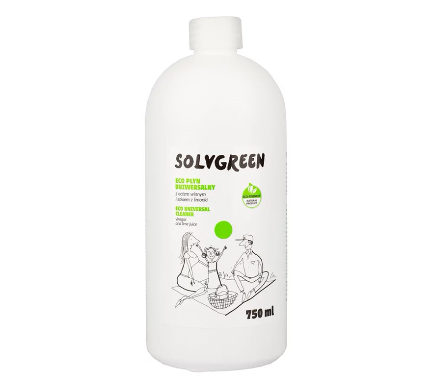 SOLVGREEN ECO płyn uniwersalny do czyszczenia 750m