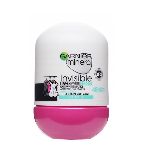 GARNIER MINERAL dezodorant roll-on INVISIBLE 50ml