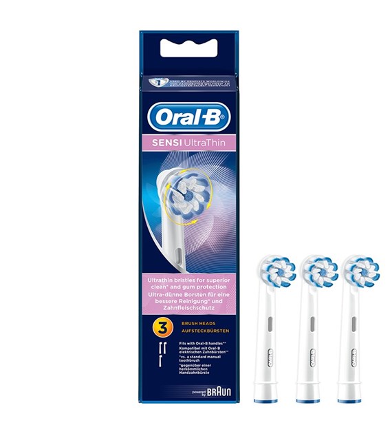 ORAL-B końcówki do szczoteczki elektrycznej 3szt