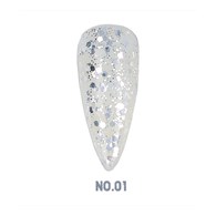 BLING lakier hybrydowy GEL POLISH 10ml #001