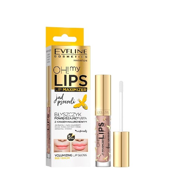 EVELINE błyszczyk OH! MY LIPS MAXIMIZER #Jad Pszcz