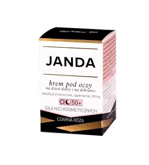 JANDA krem pod oczy 50+ 15ml #Czarna Róża