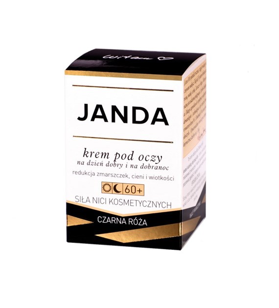 JANDA krem pod oczy 60+ 15ml #Czarna Róża