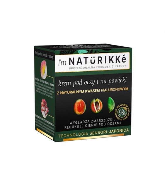 NATURIKKE krem pod oczy Z NATUR. KW HIALURONO 15ml