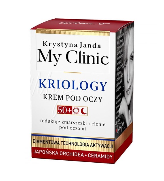 JANDA krem pod oczy 50+ MY CLINIC 15ml #Kriology