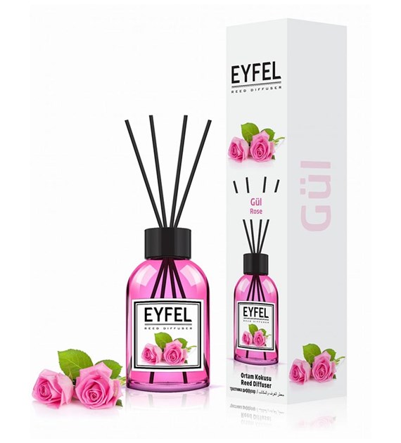 EYFEL dyfuzor zapachowy z pałeczkami 120ml Rose