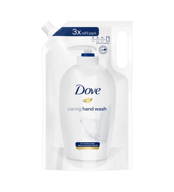 DOVE mydło do rąk CARING HAND WASH zapas 750ml