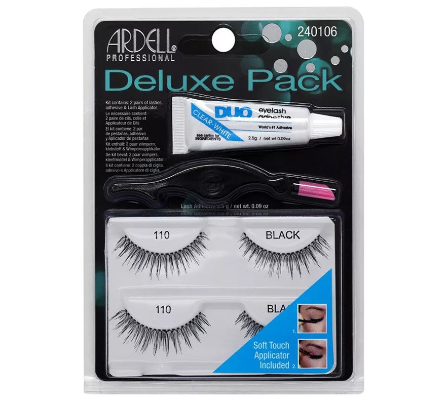 ARDELL sztuczne rzęsy paski DELUXE PACK #110 Black