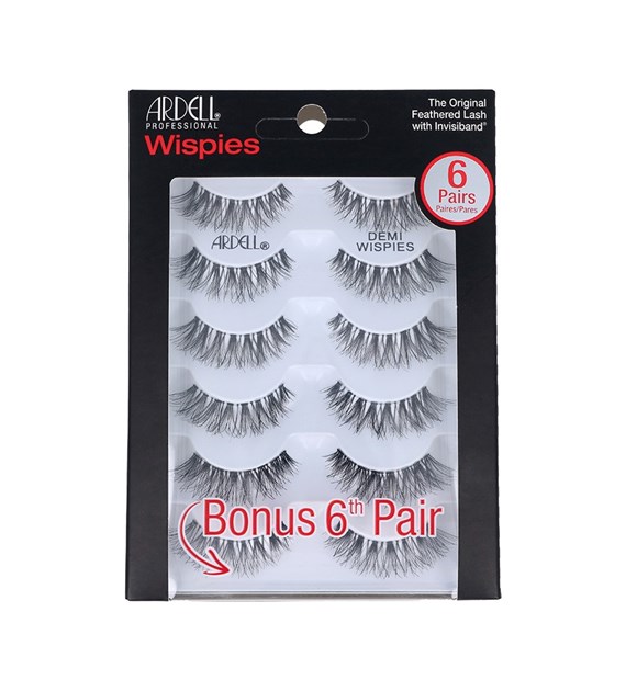 ARDELL kępki FAUX MINK 6-PACK #Demi Wispies