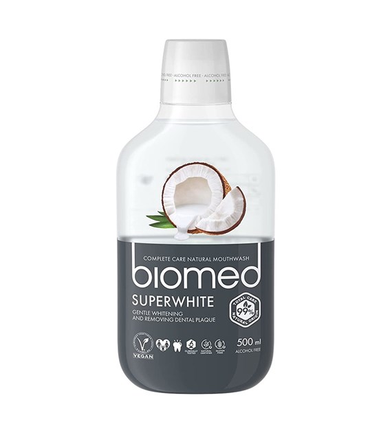 BIOMED płyn do ust SUPERWHITE 500ml