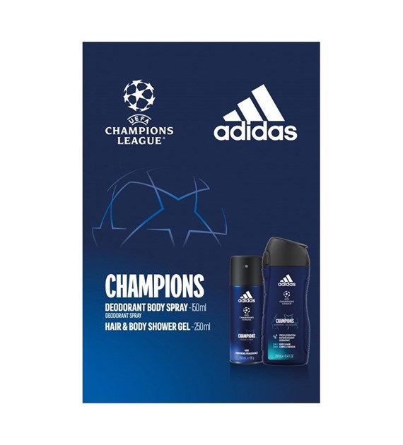 ADIDAS zestaw kosmetyków UEFA CHAMPIONS LEAGUE