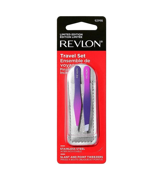 REVLON zestaw pęset TRAVEL SET #92998