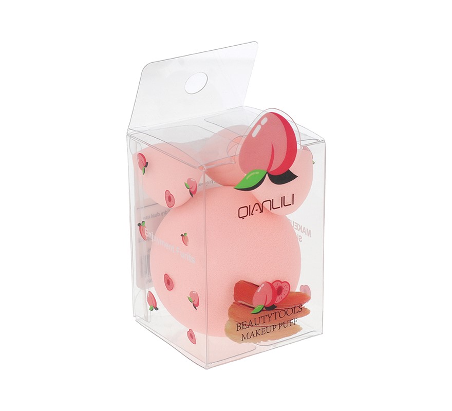 Gąbka do makijażu BLENDER 4szt #Peach