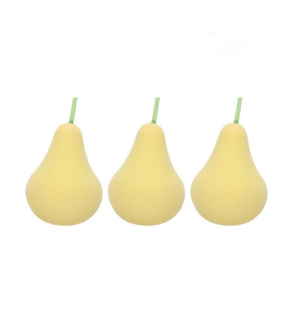 LANEILA gąbka do makijażu POWDER PUFF 3szt Pear