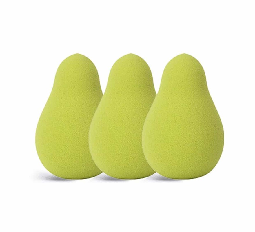 LANEILA gąbka do makijażu BEAUTY PUFF 3szt Avocado