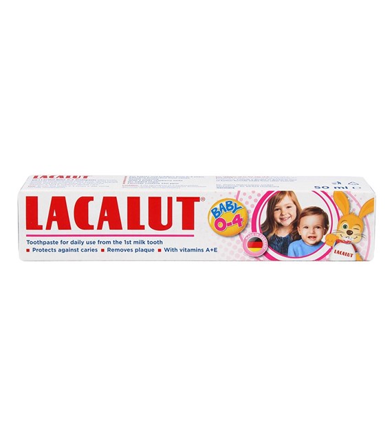 LACALUT pasta do zębów BABY 0-4 50ml