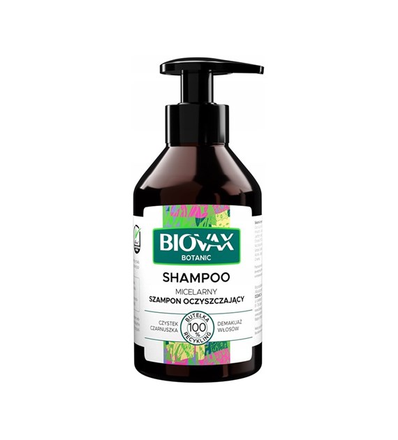 BIOVAX szampon oczyszczający micelarny 200ml