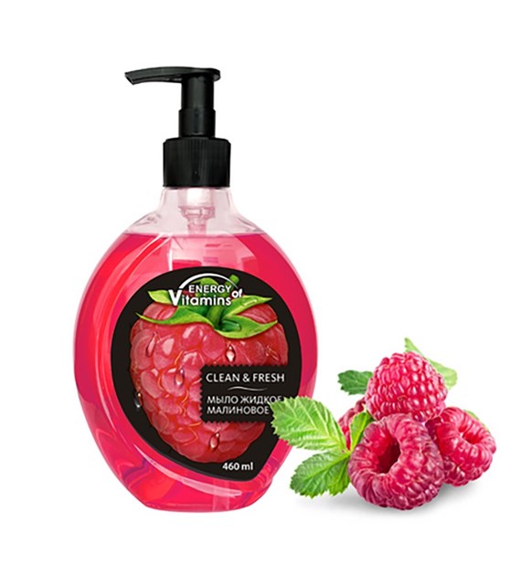 EOV mydło w płynie CLEAN & FRESH 460ml #Raspberry