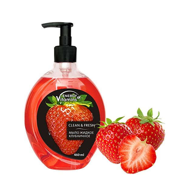 EOV mydło w płynie CLEAN & FRESH 460ml #Strawberry