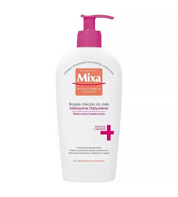 MIXA mleczko do ciała INTESYWNE ODŻYWIENIE 400ml