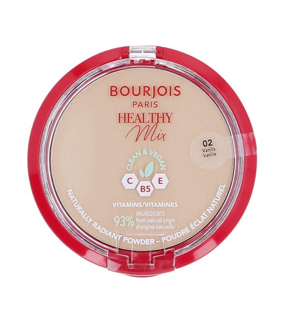 BOURJOIS puder HEALTHY MIX CLEAN & VEGAN #02 Vanil