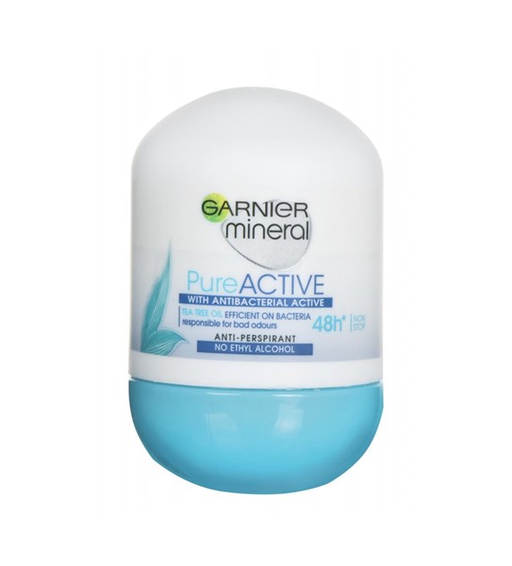 GARNIER antyperspirant w kulce PURE ACTIVE WOMEN