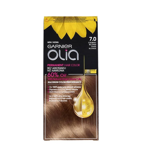 GARNIER OLIA farba do włosów #7.0 Ciemny Blond