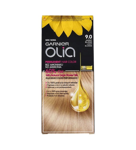 GARNIER OLIA farba do włosów #9.0 Jasny Blond