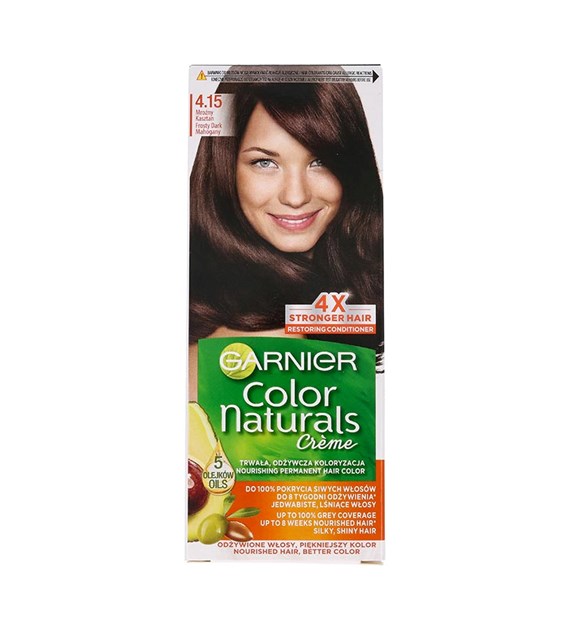 GARNIER farba COLOR NATURALS #4.15 Mroźny Kasztan