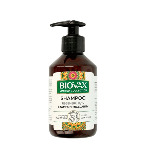 BIOVAX Limited szampon Awocado & Miód manuka 250ml