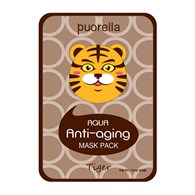 PUORELLA maska na tkaninie ANTI-AGING 23g #Tiger