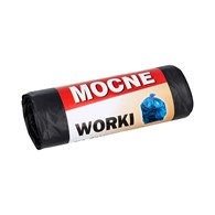 Worki na śmieci MOCNE CZARNE 35l 15szt